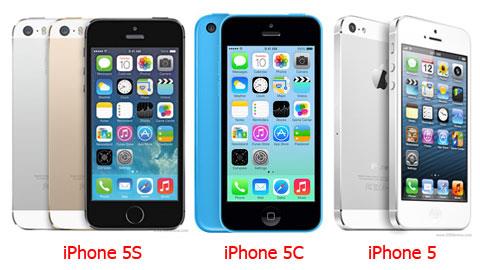 iPhone 5, iPhone 5C và iPhone 5S