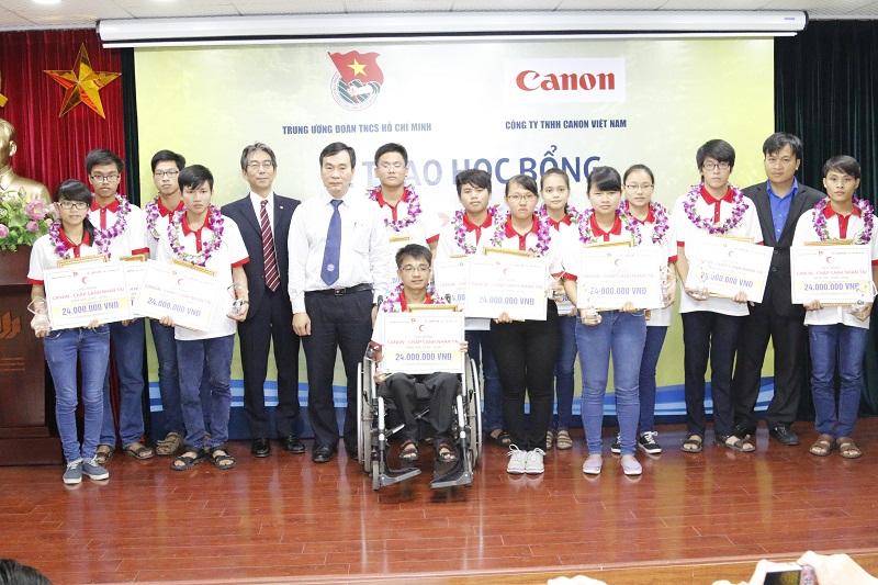 Trong giai đoạn 2014 - 2020, Trung ương Đoàn TNCS Hồ Chí Minh và Công ty TNHH Canon Việt Nam sẽ trao 240 học bổng trị giá gần 5 tỷ đồng