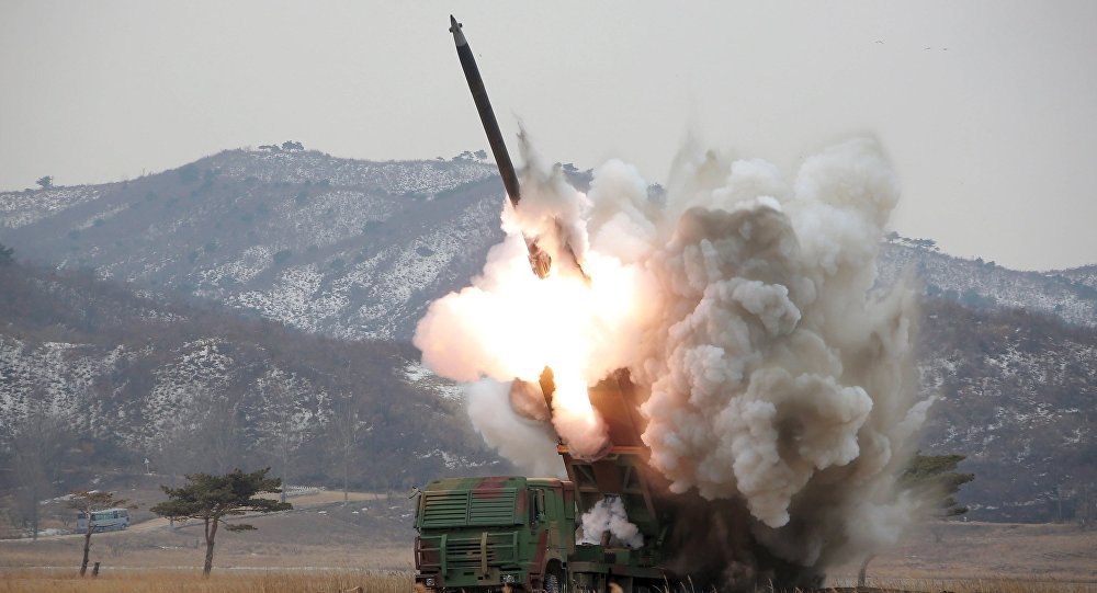 Triều Tiên phóng tên lửa trong một thử nghiệm gần đây