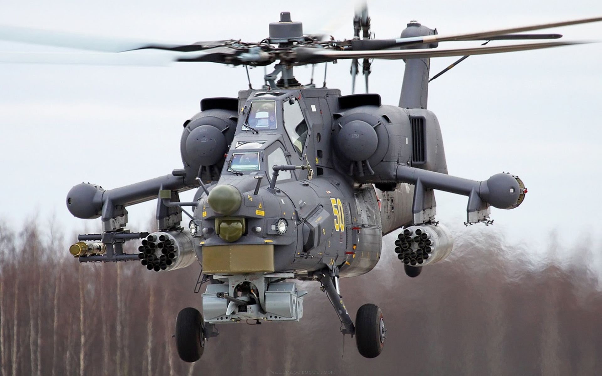 Trực thăng tấn công Mi-28 của Nga được mệnh danh là ‘thợ săn đêm’