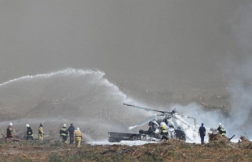 Vụ tai nạn máy bay quân sự rơi khiến chiếc trực thăng Mi-28N bị phá hủy hoàn toàn, 1 phi công thiệt mạng