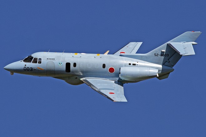 Máy bay mất tích bí ẩn là một chiếc phi cơ U-125A của Lực lượng Phòng vệ trên không Nhật Bản