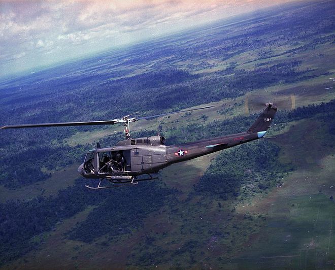 Khoảng hơn 7.000 chiếc trực thăng quân sự UH-1 đã tham gia chiến tranh Việt Nam