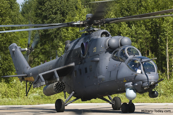 Trực thăng tấn công Mi-35M sở hữu khả năng tấn công mạnh mẽ