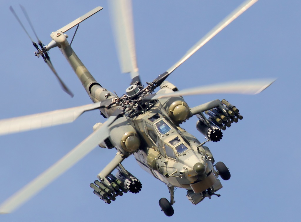 Trực thăng tấn công Mi-28N có khả năng tấn công ở tốc độ cao và sở hữu loạt vũ khí mạnh mẽ 