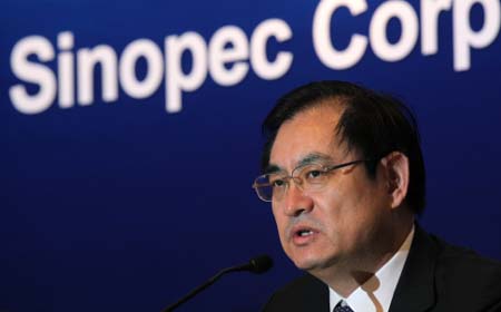 Wang Tianpu, chủ tịch tập đoàn dầu khí Sinopec là một trong nhiều 