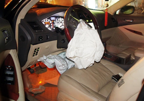 Túi khí xe hơi Toyota sản xuất tại Trung Quốc không an toàn
