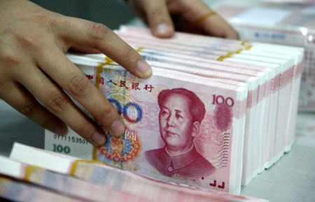 Đồng nhân dân tệ Trung Quốc vừa tụt xuống vị trí thứ bảy trong thanh toán toàn cầu