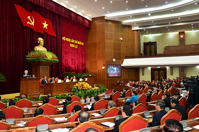 Ngày 18/12, Hội nghị lần thứ 13 Ban Chấp hành Trung ương Đảng khóa XI bước sang ngày làm việc thứ năm