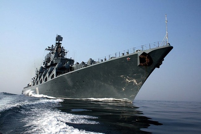 Tuần dương hạm Varyag là soái hạm của Hạm đội Thái Bình Dương
