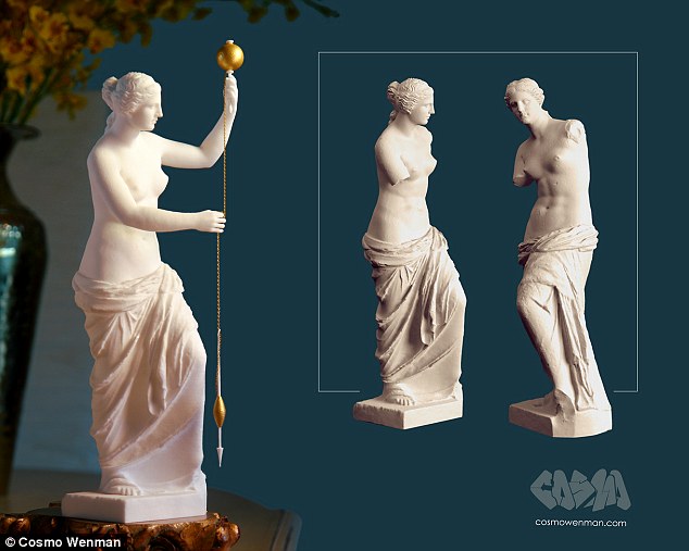 Các nhà khoa học giải mã tư thế cánh tay của tượng nữ thần Venus nhờ vào công nghệ in 3D
