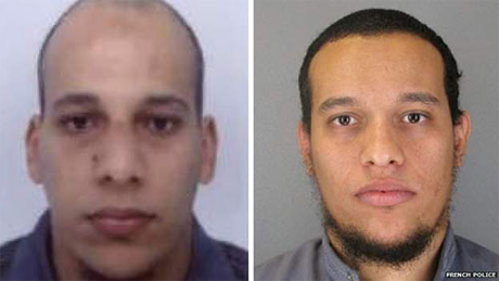 Tin tức mới cập nhật 24h ngày 8/1/2015: Ảnh của 2 anh em nhà Kouachi trong lệnh truy nã của cảnh sát Pháp