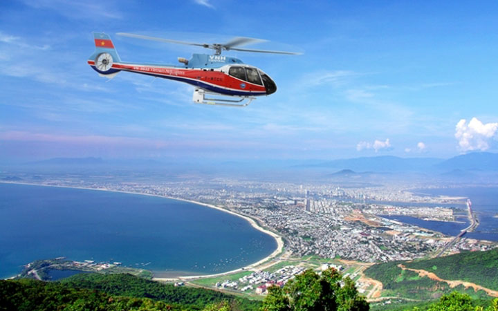 Toàn bộ quy trình du lịch Đà Nẵng bằng trực thăng được Uber Việt Nam cung cấp hoàn toàn miễn phí