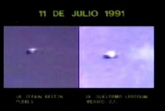 UFO bay trên bầu trời Mexico được nhìn thấy ở nhiều vị trí khác nhau