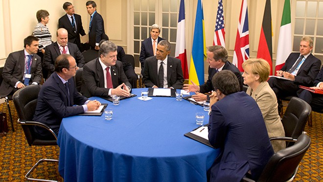 Tổng thống Obama và các nhà lãnh đạo châu Âu chủ chốt đồng ý Nga phải đối mặt với vòng xử phạt 