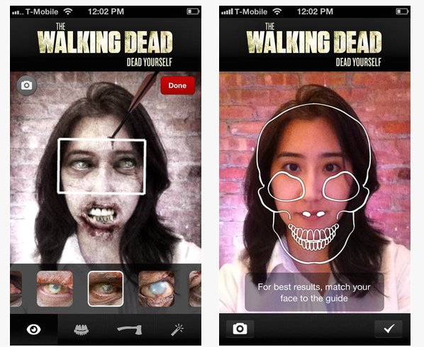 The Walking Dead: Dead Yourself là 1 ứng dụng hay đến từ chính nhà sản xuất loạt phim The Walking Dead