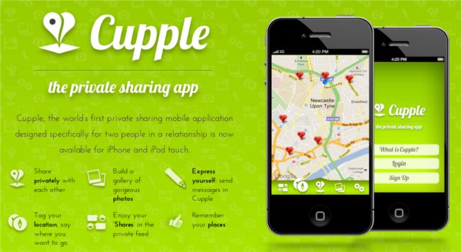 Một trong những ứng dụng hay để lựa chọn cho những cặp tình nhân Cupple