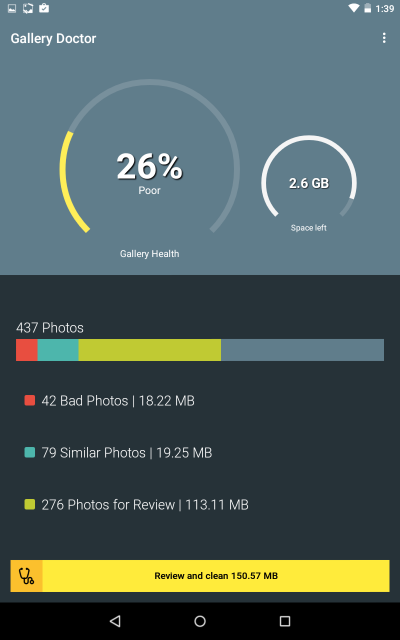 Gallery Doctor là ứng dụng hay để dọn dẹp các tệp tin đa phương tiện