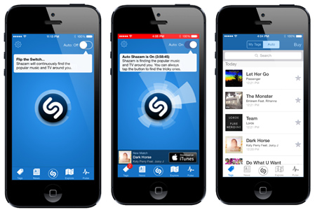 Shazam là một ứng dụng hay cho việc nhận diện nhạc, hỗ trợ nhiều hệ điều hành