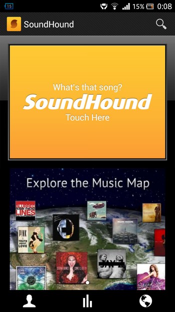 Soundhound là một ứng dụng hay để nhận diện nhạc