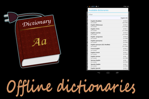 Ứng dụng hay Offline Dictionaries giúp tra từ điển mà không cần kết nối mạng