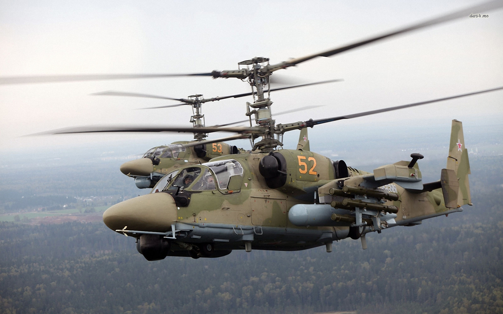 Trực thăng Nga Ka-52 có thể được sử dụng trong các nhiệm vụ trinh sát và chiến đấu cùng một lúc