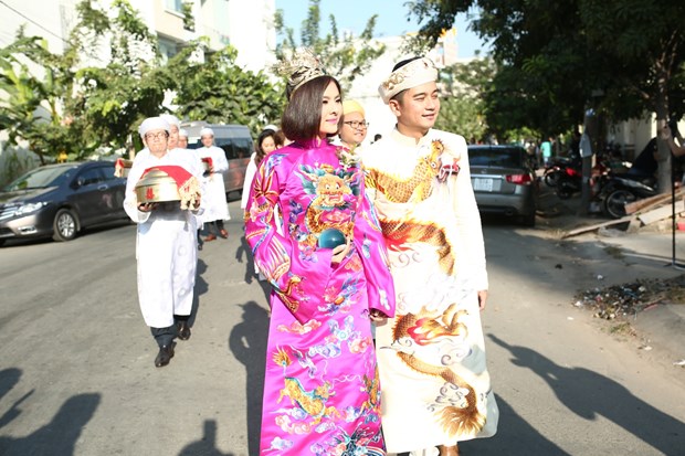 Vân Trang với đám cưới ‘độc’ nhất showbiz Việt