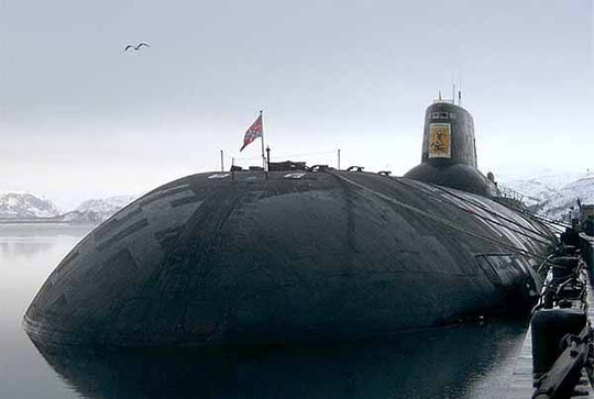 Arkhangelsk TK-17 là tàu ngầm hạt nhân lớn nhất thế giới