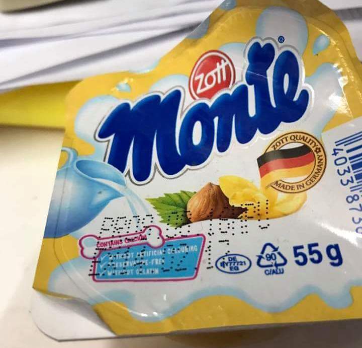 váng sữa Monte
