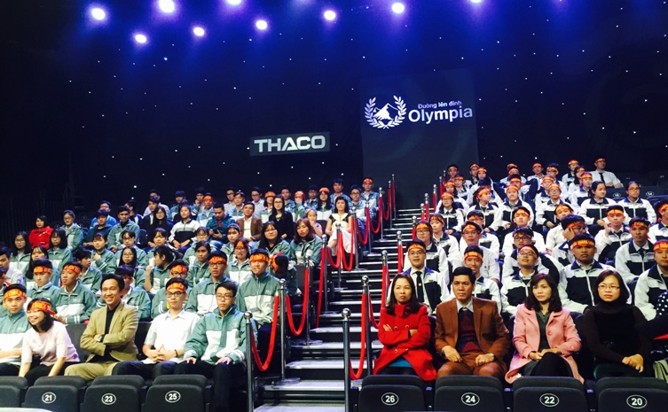 thaco tài trợ Đường lên đỉnh Olympia 2017 