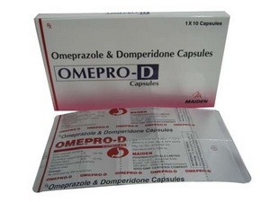 Thuốc viên nang Omepro (Omeprazole Capsules I.P. 20mg) do Công ty Maiden Pharmaceuticals Limited (Ấn Độ) sản xuất. (Nguồn: tradeindia.com)