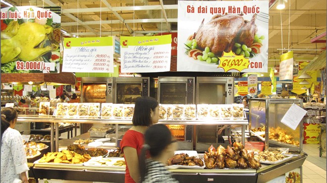 Người tiêu dùng khó phân biệt các loại gà Trung Quốc, Hàn Quốc