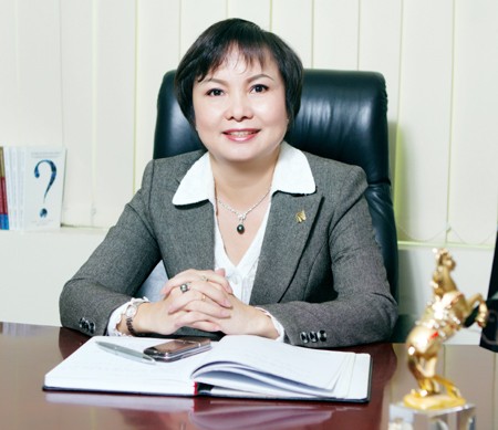 Nữ doanh nhân Cao Thị Ngọc Dung - Chủ tịch HĐQT Vàng bạc đá quý Phú Nhuận.
