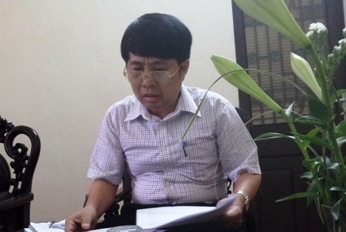 Phó chủ tịch huyện Sóc Sơn ông Nguyễn 