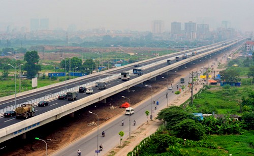 Hà Nội sắp xây cầu cạn trên cao dài hơn 6km từ Mai Dịch - Nam Thăng Long. 