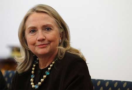 Cựu Đệ nhất phu nhân, cựu Ngoại trưởng Mỹ Hillary Clinton