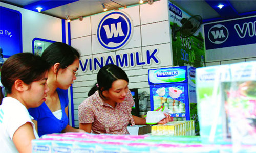 Các sản phẩm sữa của Vinamilk được cho là góp phần làm bình ổn thị trường sữa Việt Nam. Ảnh: N. N