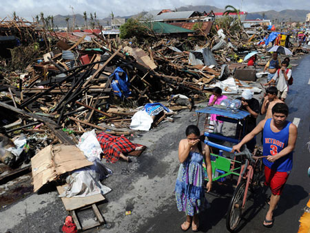 Philippines: Nguy cơ dịch bệnh bùng phát sau bão 
