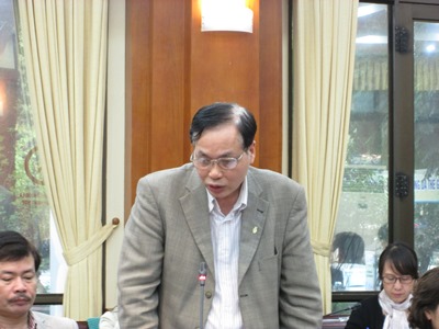 Ông Nguyễn Như Tiệp, Cục trưởng Cục Quản lý Chất lượng Nông lâm, Thủy sản (Bộ NN&PTNT) (Ảnh: T.N)