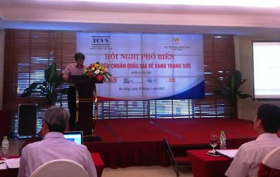 Hội nghị phổ biến các tiêu chuẩn quốc gia về vàng tại Đà Nẵng