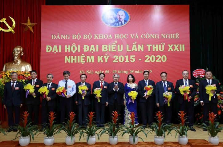 Đại hội Đảng bộ Bộ KH&CN lần thứ XXII, nhiệm kỳ 2015-2020