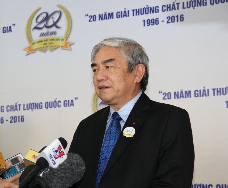 Bộ trưởng Nguyễn Quân: Tạo chuỗi giá trị cho doanh nghiệp từ Giải thưởng Chất lượng Quốc gia 