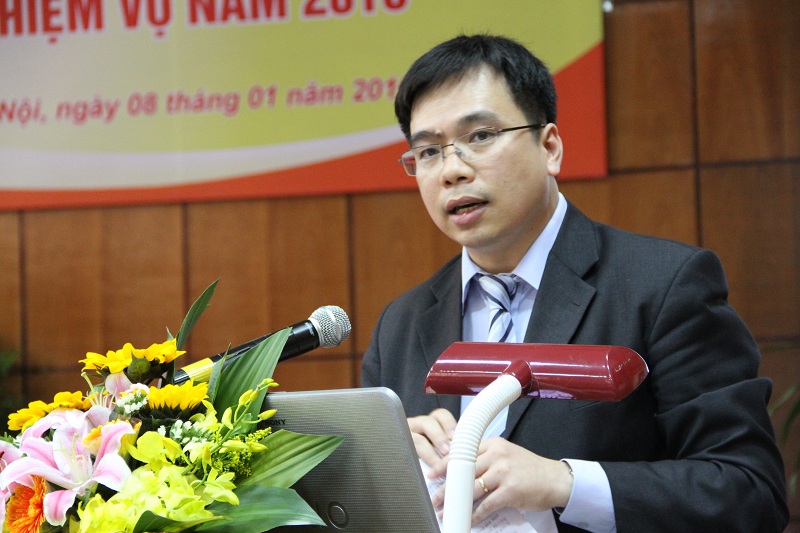 Ông Nguyễn Nam Hải - Phó Tổng cục trưởng phát biểu tại hội nghị