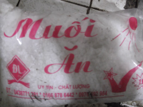 Mối lo muối chứa kim loại nặng