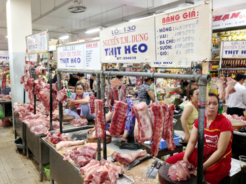 Thịt heo bán lẻ ở Việt Nam giá đắt đỏ nhất thế giới