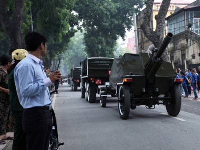 Hành trình xe tang Đại tướng Võ Nguyên Giáp sẽ đi qua một số con phố quan trọng tại Hà Nội