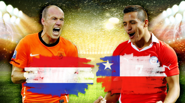 Link sopcast xem trực tiếp trận Hà Lan - Chile