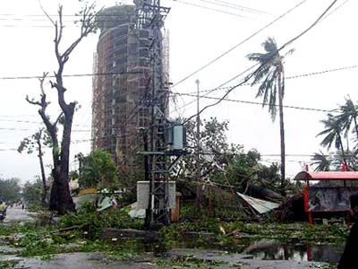 Thiệt hại do bão số 10 gây ra liệu có lớn như thiệt hại từ bão Xangsane 