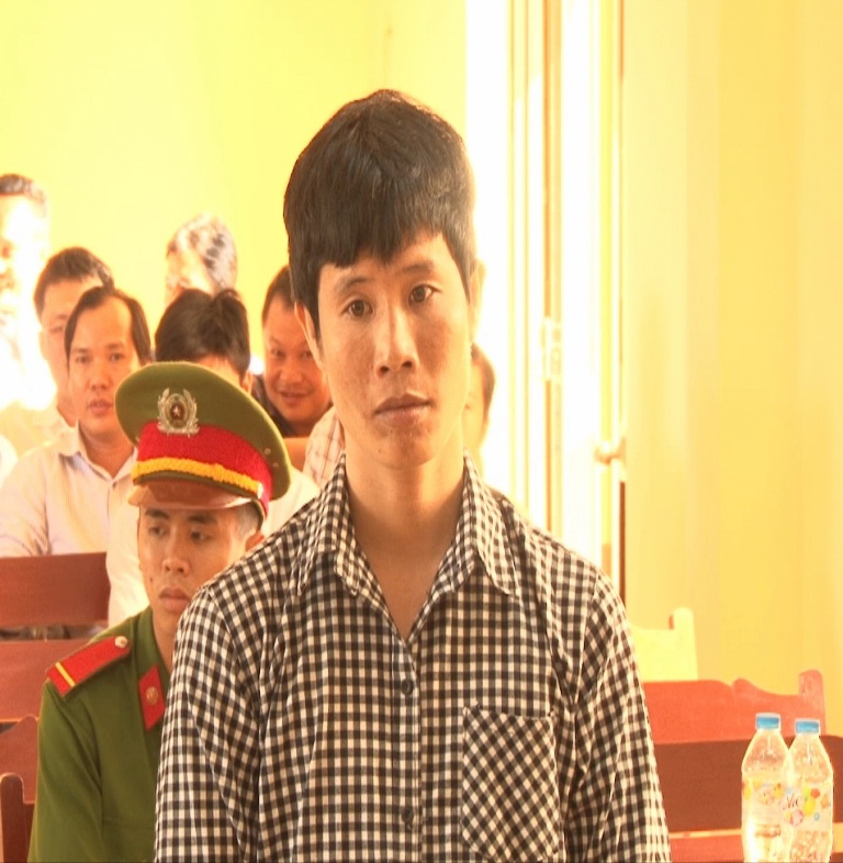 Nguyễn Thái Quỳnh tại phiên tòa xét xử