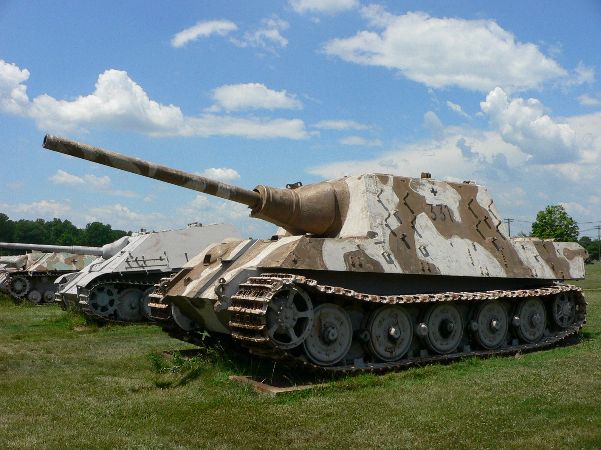 Vũ khí quân sự Jagdtiger đã tiêu diệt hàng loạt xe tăng của quân Đồng Minh